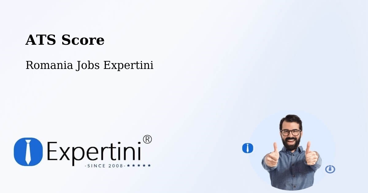 Resume ATS Score & Job Description Match Tool – Fărău - Romania Jobs Expertini